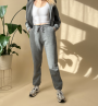 Patron pantalon de jogging femme pdf Harald Sewingmachina, en allemand & en anglais