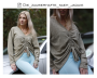 Patron pullover femme pdf Fred Sewingmachina, en allemand