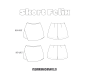 E-book Sewingmachina Skort Felix, Duits en Engels