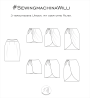 Patron jupe femme pdf Willi Sewingmachina, en allemand