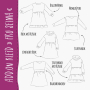 E-Book Snygges Add on Dress for Hoodie Fru Selma, german