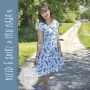 Patron robe & t-shirt femme pdf Fru Kaja Snygges, en allemand