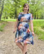 Patron robe & t-shirt femme pdf Fru Kaja Snygges, en allemand