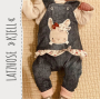 Ebook patron salopette bébé Kjell Snygges, en allemand