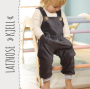 Ebook patron salopette bébé Kjell Snygges, en allemand