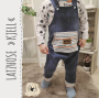 Ebook patron salopette bébé Kjell Snygges, en allemand
