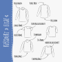 Patron t-shirt enfant pdf Eltje Snygges, en allemand