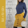 Patron jupe femme pdf Madame Tilda Snygges, en allemand