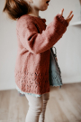Patron tricot cardigan enfant pdf Edla Kofte Appelbanne Design, en allemand