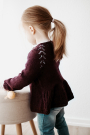 Patron tricot cardigan enfant pdf Edla Volang Appelbanne Design, en allemand