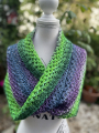 Patron tricot châle femme pdf Möbius Wingert CraSy, en allemand