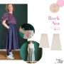 E-book Studio GingerCollage Ava Rok Dames, Duits