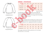Ebook patron pullover/sweat à manches raglan femme Svenni Studio Schnittreif, en français