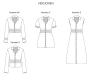 Patron robe / blouse femme pdf Tekitl Telabeja, en français