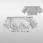 Patron blouse dirndl costume traditionnel femme pdf Carmelina TINAlisa, en allemand