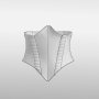 Patron corset costume traditionnel femme pdf Esmeralda TINAlisa, en allemand