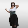 Patron corset costume traditionnel femme pdf Esmeralda TINAlisa, en allemand