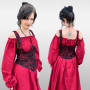 Patron corset costume traditionnel femme pdf Esmeralda TINAlisa, en allemand