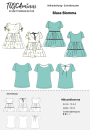 E-book TOSCAminni Schnittmanufaktur Dames Blouse Blomma, Duits