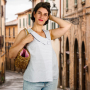 E-book TOSCAminni Schnittmanufaktur Dames Blouse Julie, Duits
