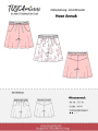 E-book TOSCAminni Schnittmanufaktur Dames Broek Annuk , Duits