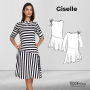 Patron robe femme pdf Giselle TOSCAminni Schnittmanufaktur, en francais