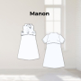 E-Book TOSCAminni Schnittmanufaktur Damen Kleid Manon