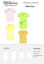 E-book TOSCAminni Schnittmanufaktur Dames Shirt/Jurk Lissy, Duits