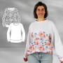 E-book TOSCAminni Schnittmanufaktur Dames Sweater Pia, Duits