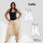 E-book TOSCAminni Schnittmanufaktur Dames Sarouelhose Calla, Duits