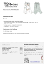 E-book TOSCAminni Schnittmanufaktur Dames Sarouelhose Calla, Duits