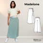 E-book TOSCAminni Schnittmanufaktur Dames Broek Madelone, Duits