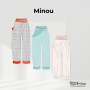 E-book TOSCAminni Schnittmanufaktur Dames Broek Minou, Duits