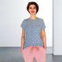 E-book TOSCAminni Schnittmanufaktur Dames Shirt Leonie Maxi, Duits