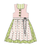 E-book TOSCAminni Schnittmanufaktur Dirndl Herzilein, Duits