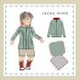 E-book TOSCAminni Schnittmanufaktur Kinderjas Nino und Ninon, Duits