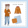 E-book TOSCAminni Schnittmanufaktur Kinderjas Nino und Ninon, Duits