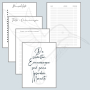 Ebook patron planificateur de mariage Unikati, en allemand