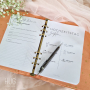 Ebook patron planificateur de mariage Unikati, en allemand
