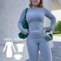 Patron robe / t-shirt femme pdf vintageBambi, en allemand