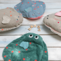 Patron poisson coussin chauffant pdf Scholle von Lange Hand, en allemand