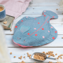 Patron poisson coussin chauffant pdf Scholle von Lange Hand, en allemand