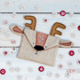 E-book von Lange Hand Weihnachtsbrief - Rentierumschlag, Duits