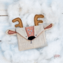 E-book von Lange Hand Weihnachtsbrief - Rentierumschlag, Duits