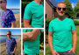 E-Book Windschnittich Basic-Shirts Männer, duits