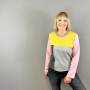 Patron sweat-shirt femme pdf Basic Windschnittich, en allemand