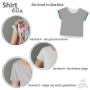 E-Book Windschnittich Damenshirt Ella, duits