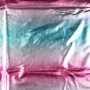 Tissu lamé jersey stretch dégradé de couleurs, rose fuchsia - bleu