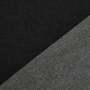 Tissu jean denim stretch, noir