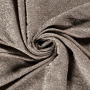 Tissu jersey polyester brillant stretch, beige